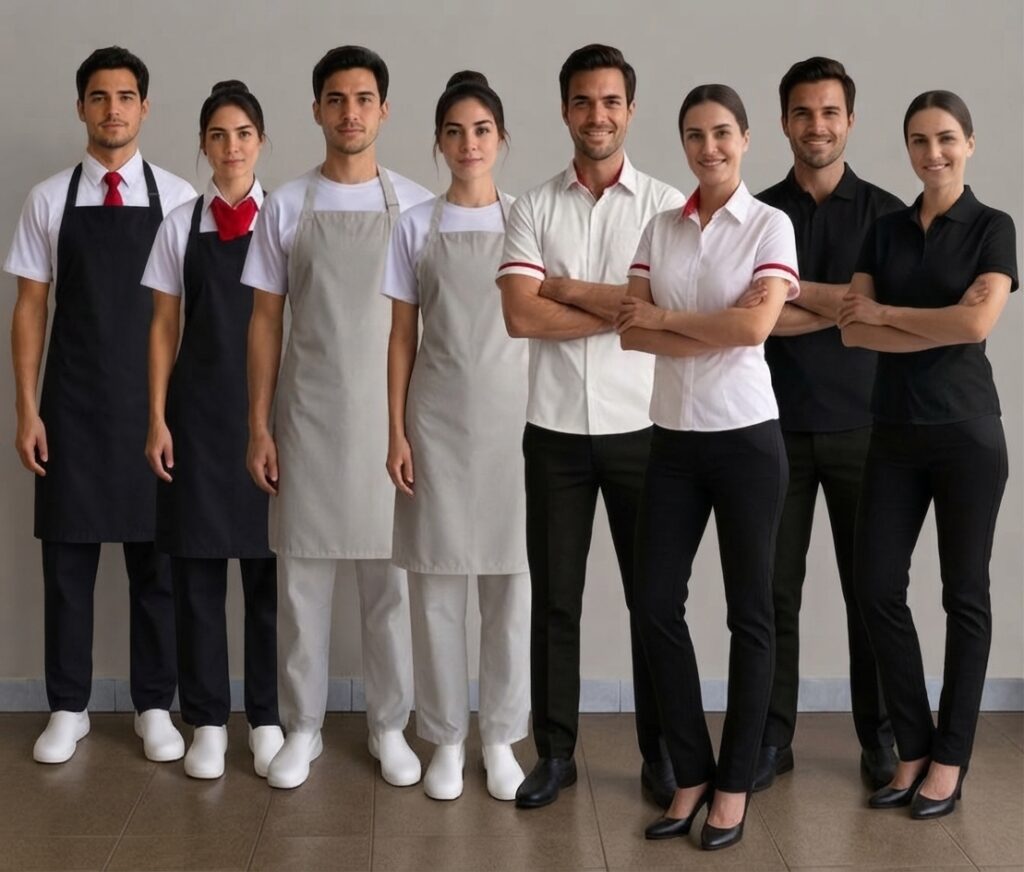 Equipe loja franquia